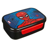 Tajný obedár a fľaša na pitie spidermana