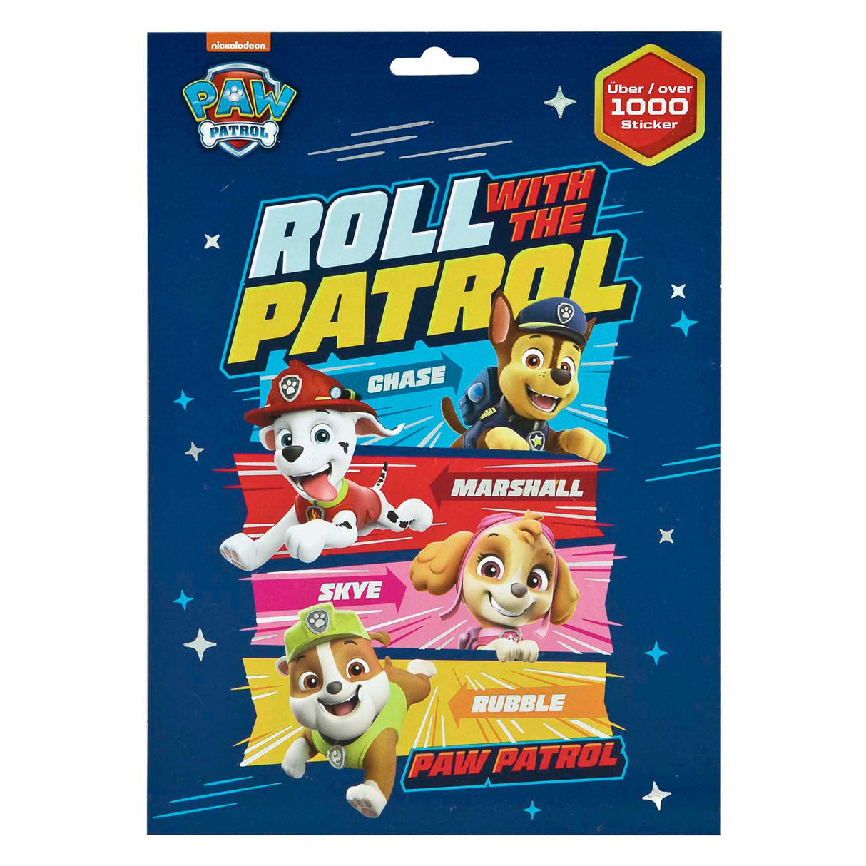 Undercover sticker sheets paw patrol - 1000 pcs.
