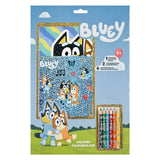 Undercover kleurblok bluey met kleurpotloden en stickers