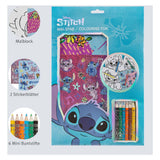 Undercover kleurblok stitch met kleurpotloden en stickers