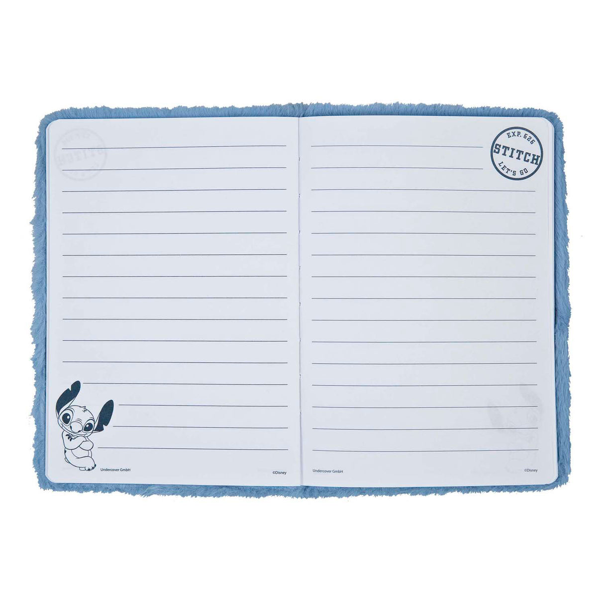 Plush notebook A5 stitch