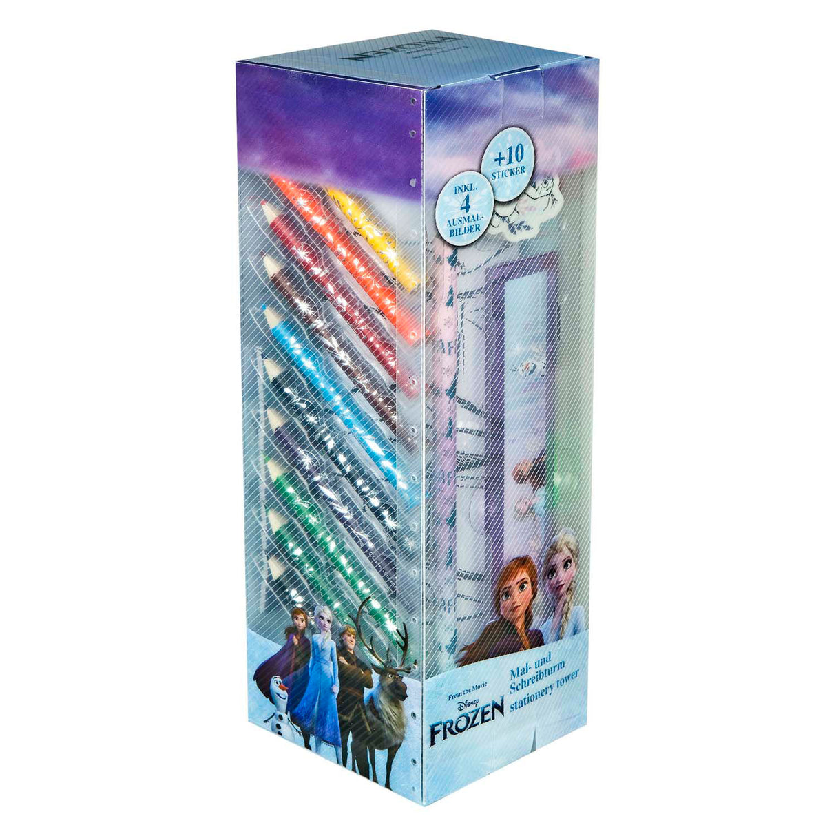 Torre de papelería encubierta congelada - 35 uds.