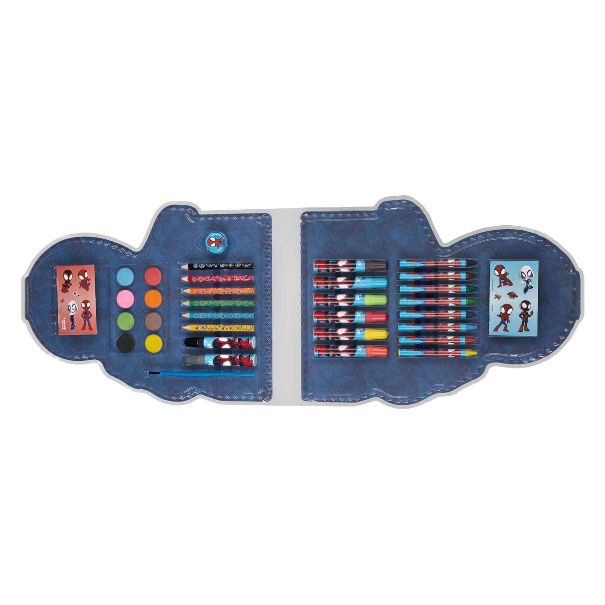 Undercover colouring case Spidey - 36pc.