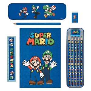 Undercover stationery set Super Mario - 11pcs.