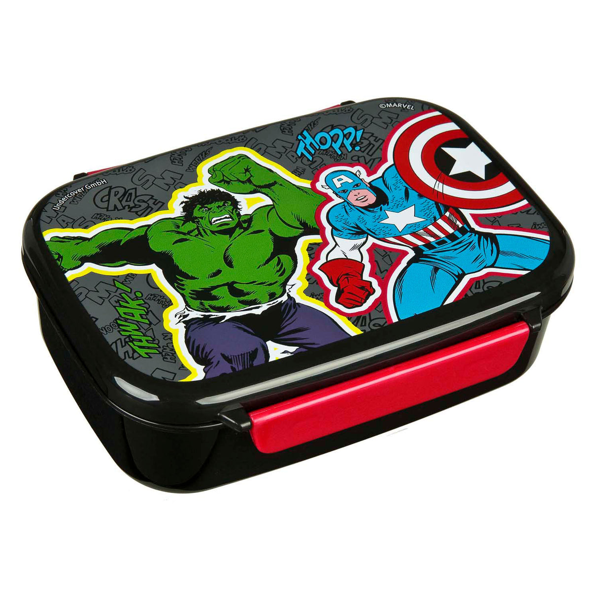 Undercover madpakke og drikkekopsæt Marvel Avengers