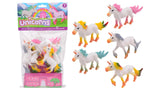 Johntoy Unicorn Play Figures, 5st.