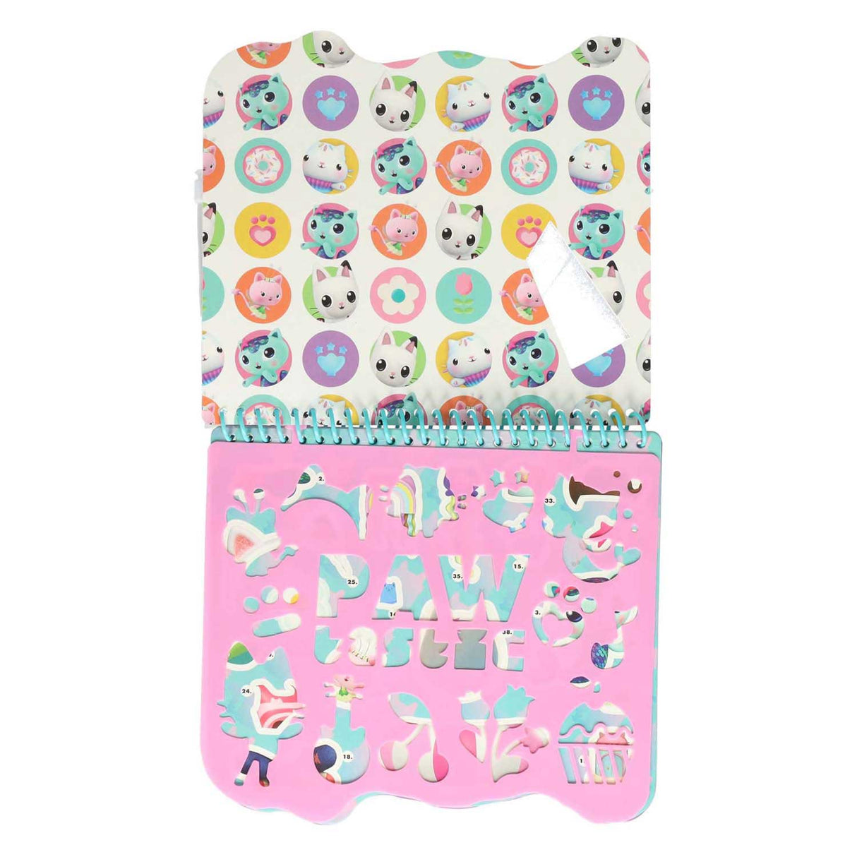 Gabby's Dollhouse Color Block con segnali e modelli