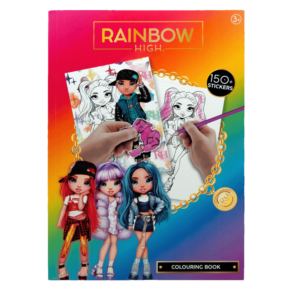 Rainbow High Coloring Book