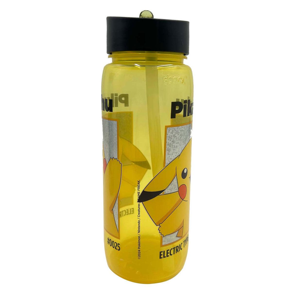 Pokémon drinking bottle with straw