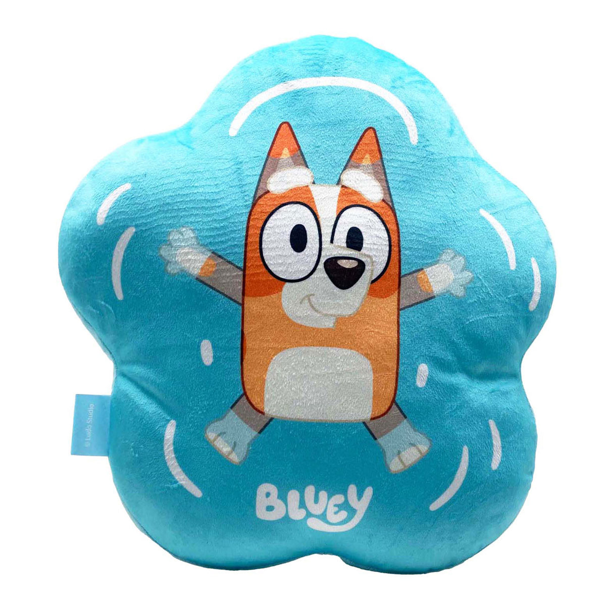 Almohada de forma azul