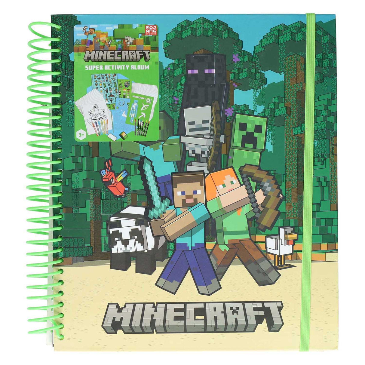 Minecraft super aktivitetsbok med klistremerker