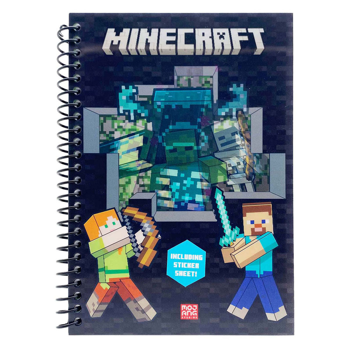 Minecraft anteckningsbok A5
