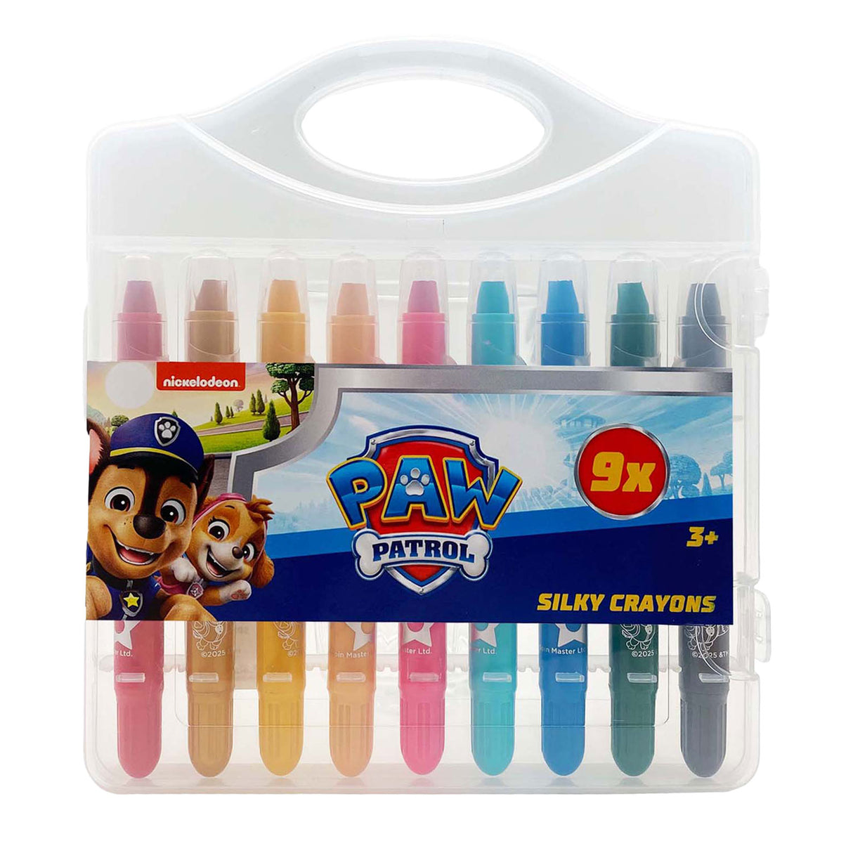 Paw patrol silky gel krijtjes