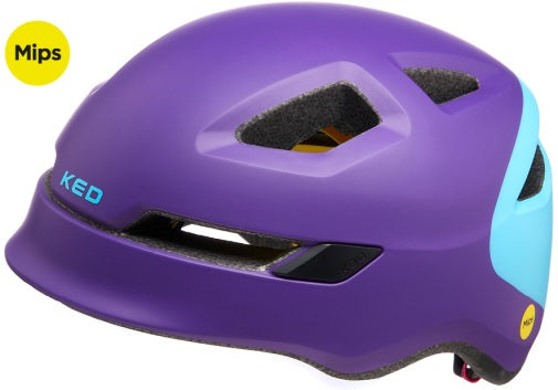 KED FIETSHELM POP MIPS MIPS Small (48-52 cm) Purple Sky