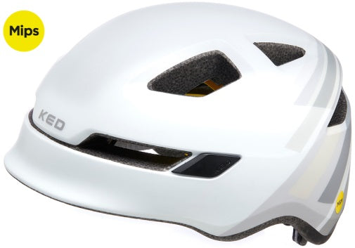 KED kolesarska čelada Pop MIPS Medium (52-56 cm) siva