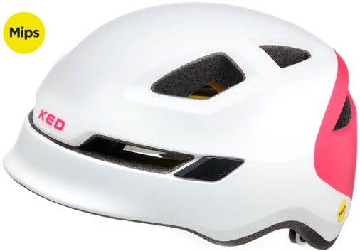 KED Bicycle Helma Pop MIPS Small (48-52 cm) bílá