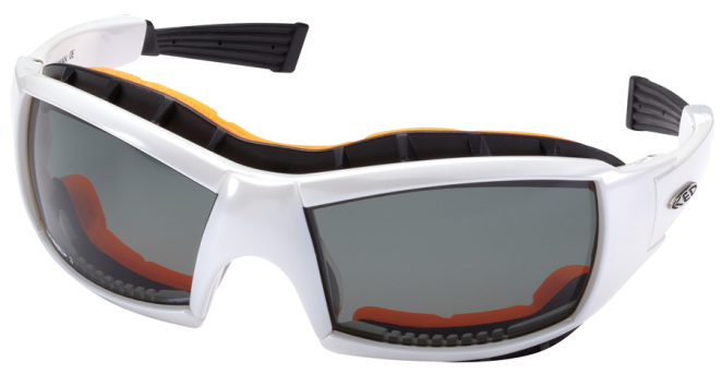 Gafas de bicicleta Ked L B Ultra White Unisize