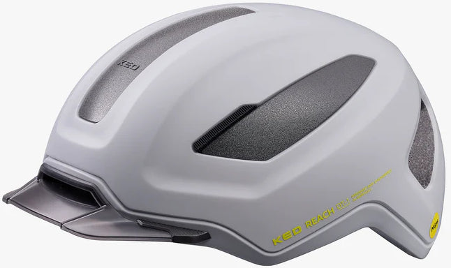 Eding Vëlo Helmet erreeche dt grouss 58-62 cm - Grey Matt