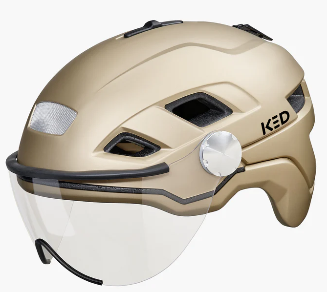 Gepotert Vëlo Helm B-Fësch X-Lite m (52-58Cm) Gold metallesche Matt