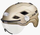 Gepotert Vëlo Helm B-Fësch X-Lite m (52-58Cm) Gold metallesche Matt