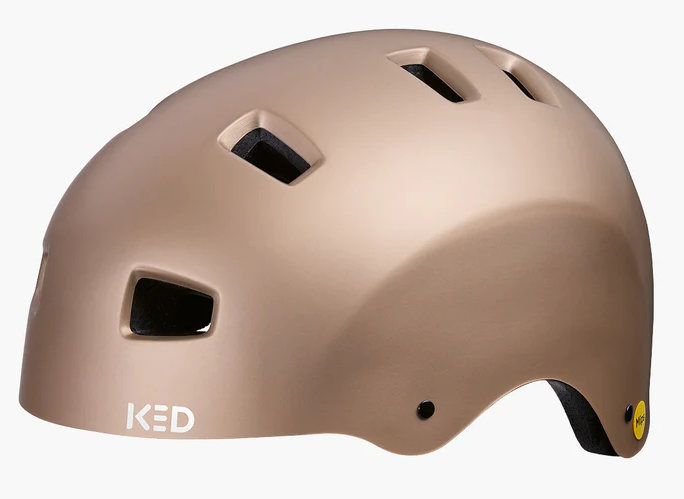 Gepaart Velable Helm Citro L (57-62 cm) Gold metallesche Matt