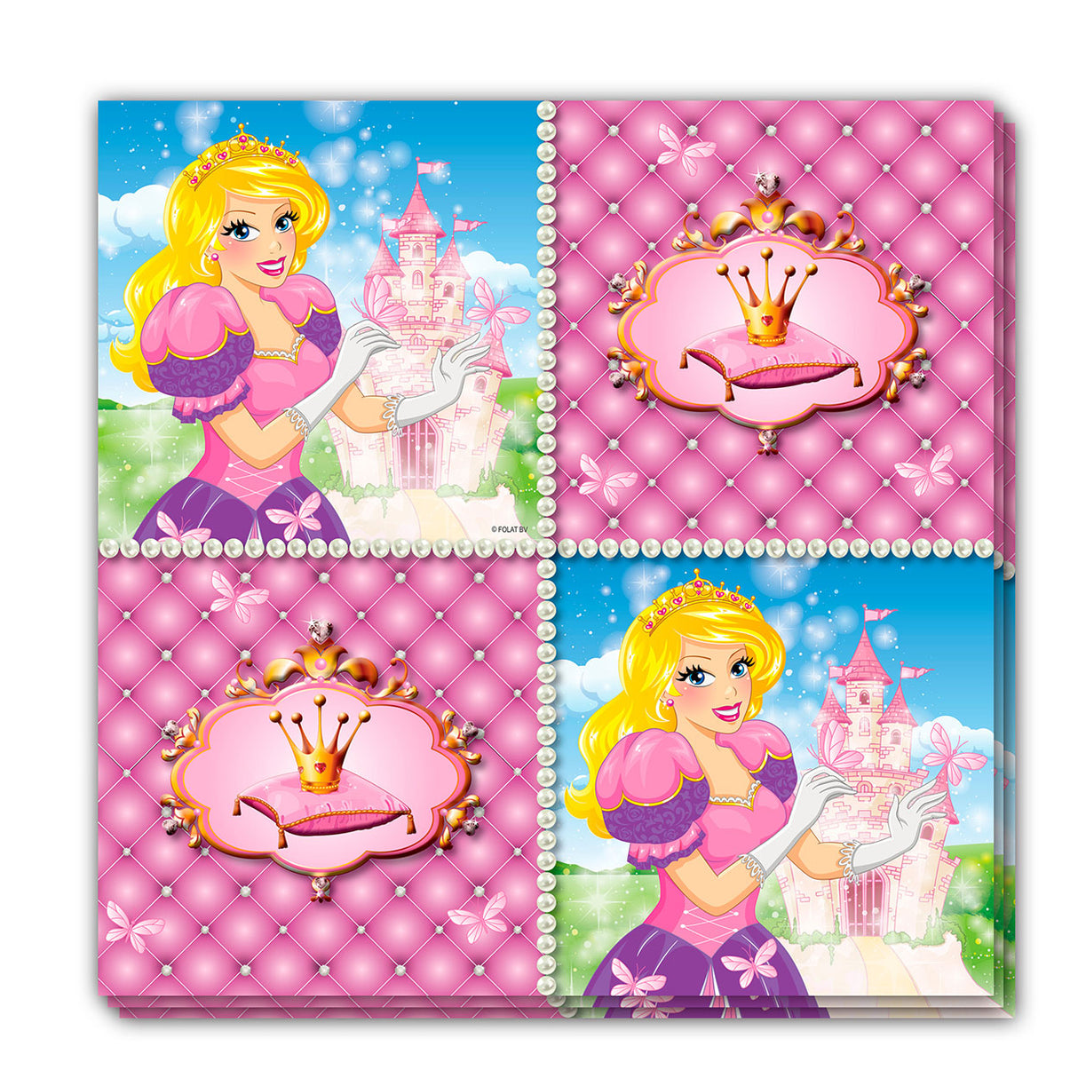 Folat bv prinsesse servietter, 16 ..