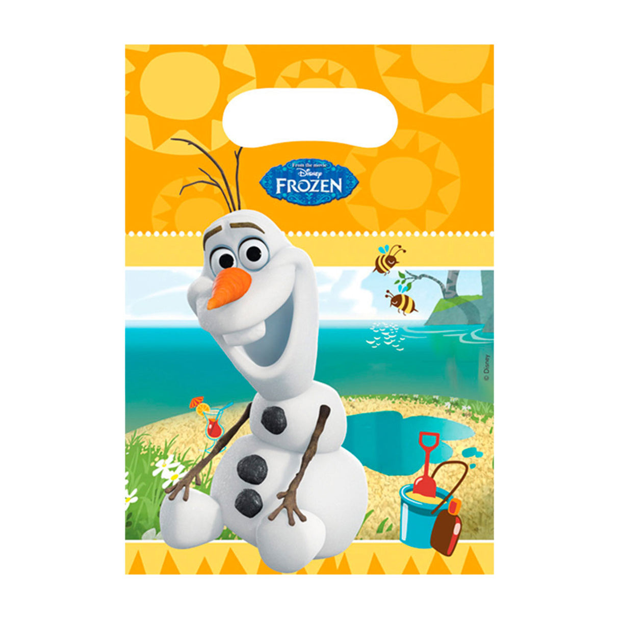 Folat BV Disney Frozen Olaf Handing out bags, 6st.