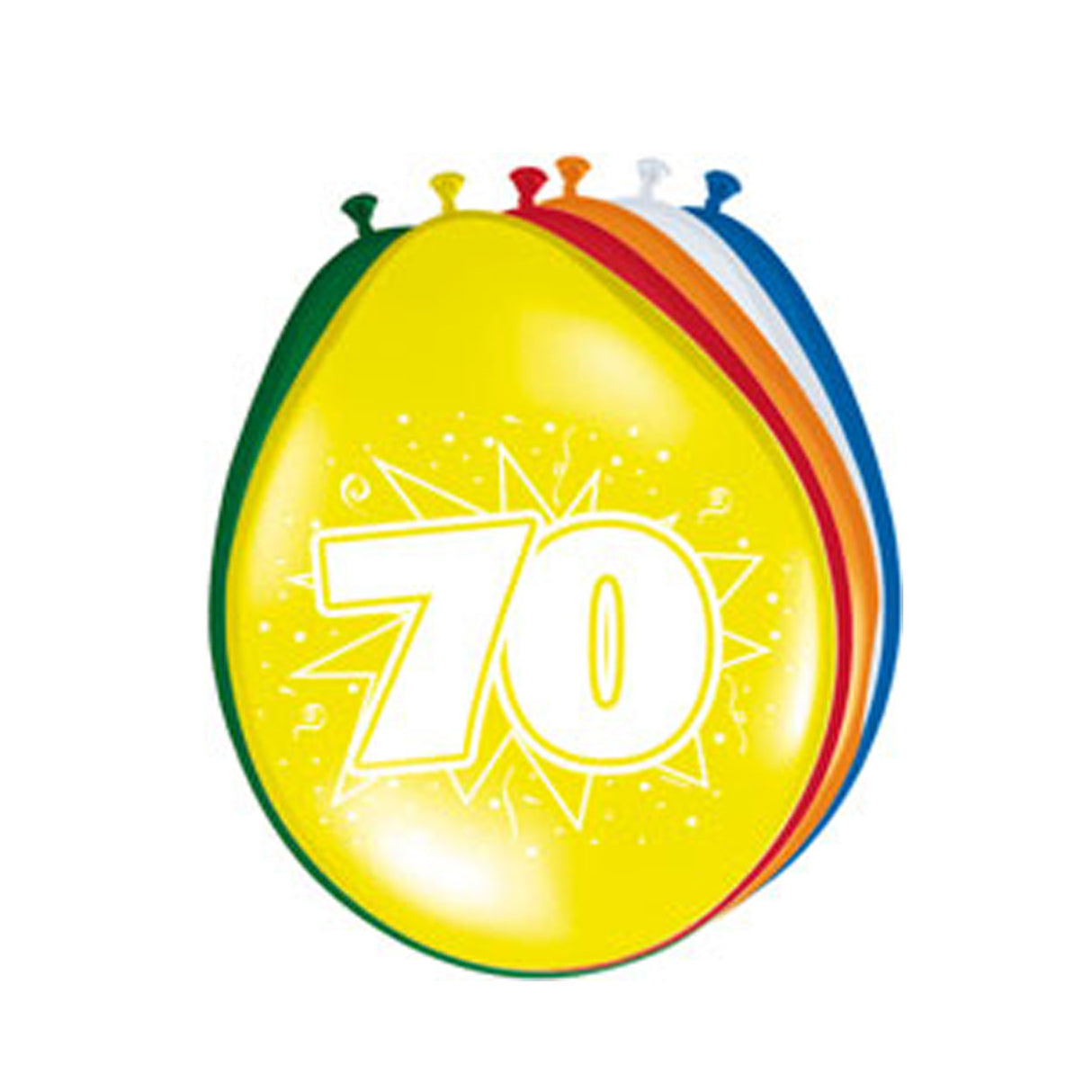 FOLAT BV Figura palloncini 70 anni, 8 °.