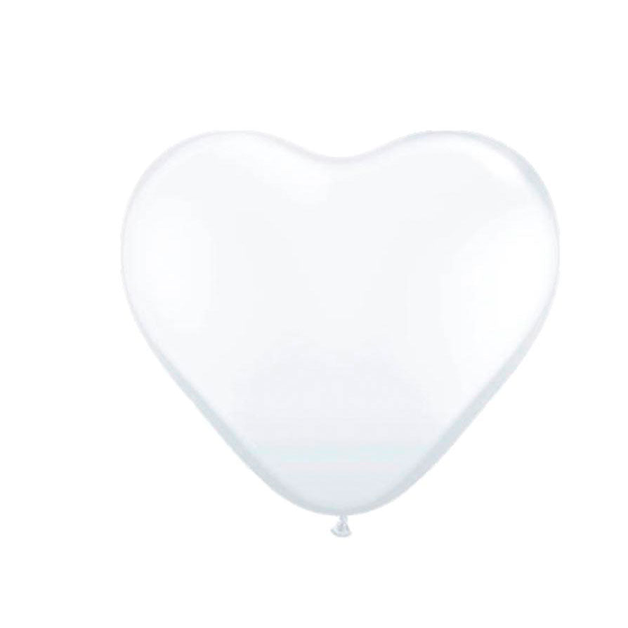 Folat bv Hart Balloons - branco, 8º.