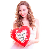 Folat bv write-on balloons heart, 6 pc.