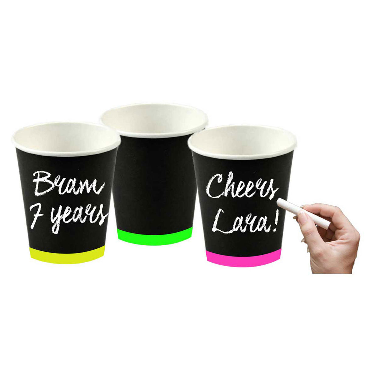 Writable cups, 6th.