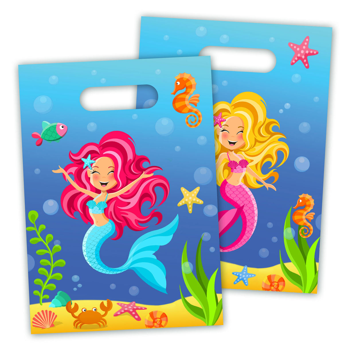 Distribuire borse sirena, ottava.
