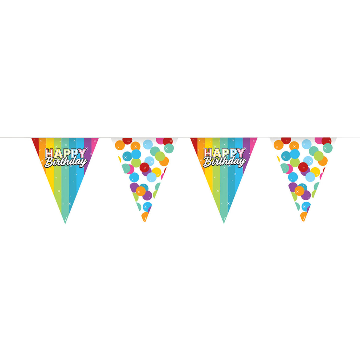 Folg bv vlaGogstlin Regenbogen glécklecht Gebuertsdag, 6mtr.