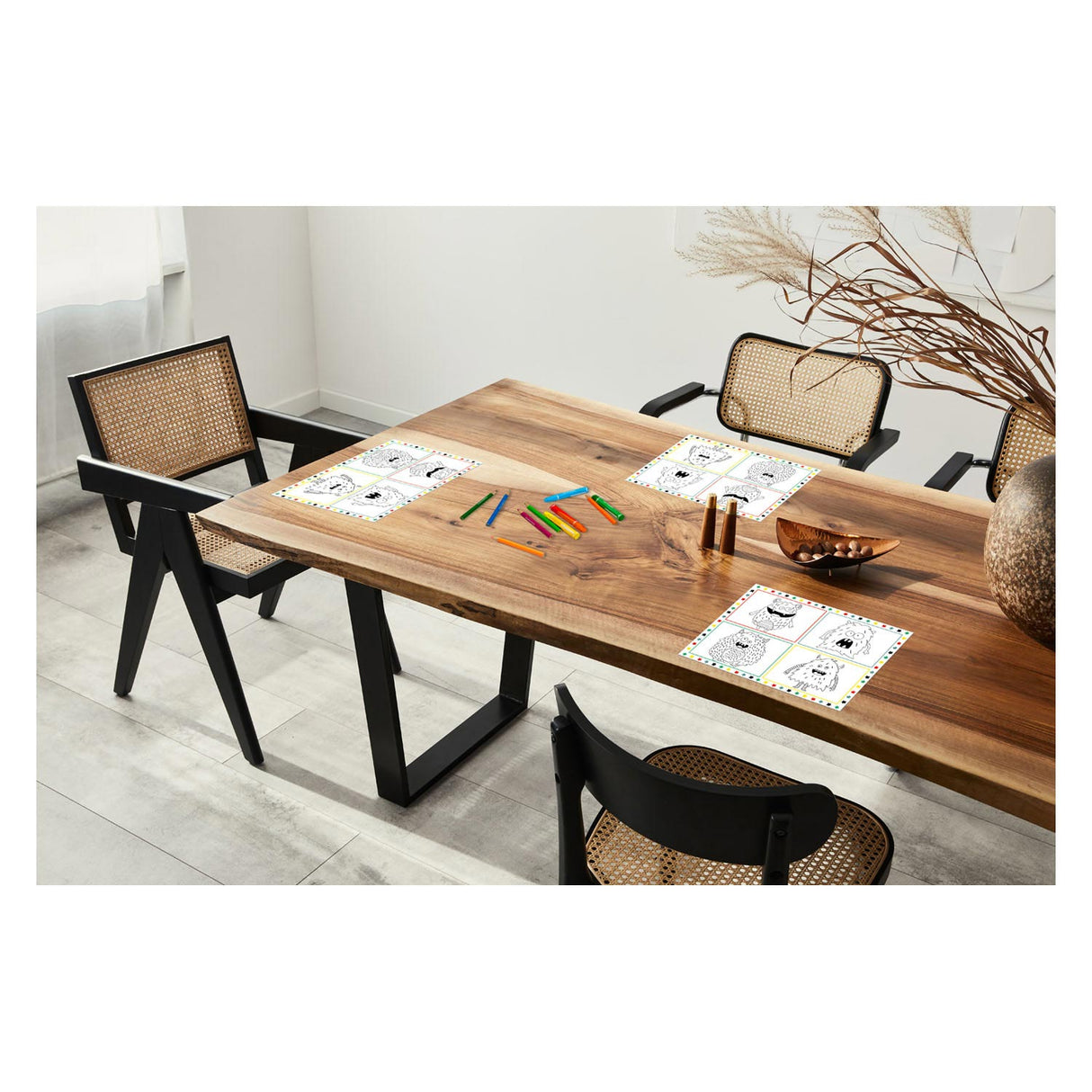 Folat bv barvanje stran placemat Monster Bash, 6st.