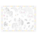 Faarweg Placematten unicorns Reebouen, 6st.