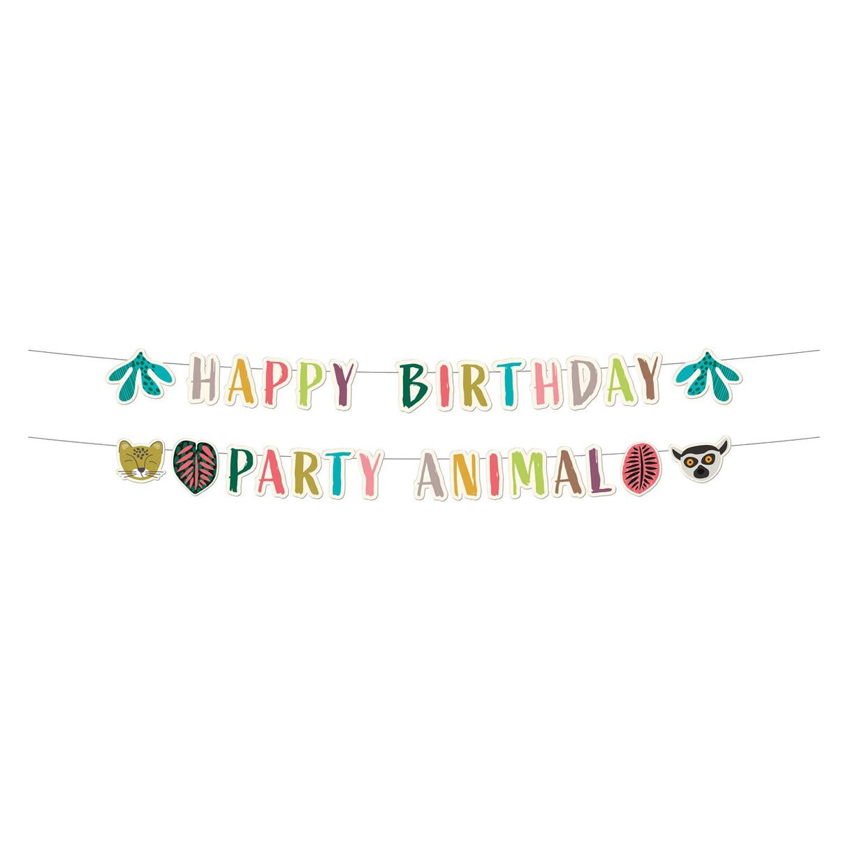 Lettera Garland Wild Animals, 2st.