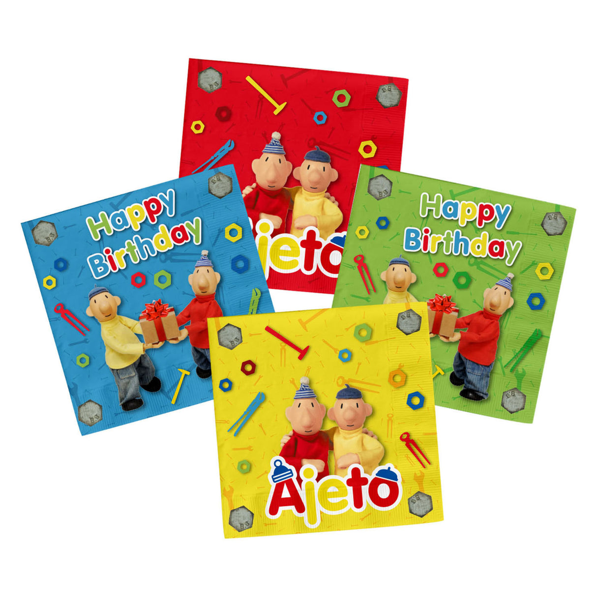 Szomszéd Buurman szalvéták, 20st.