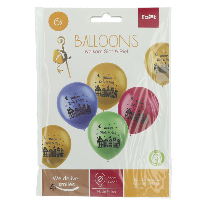 Folat BV Balloons vítejte sint Piet, 6..