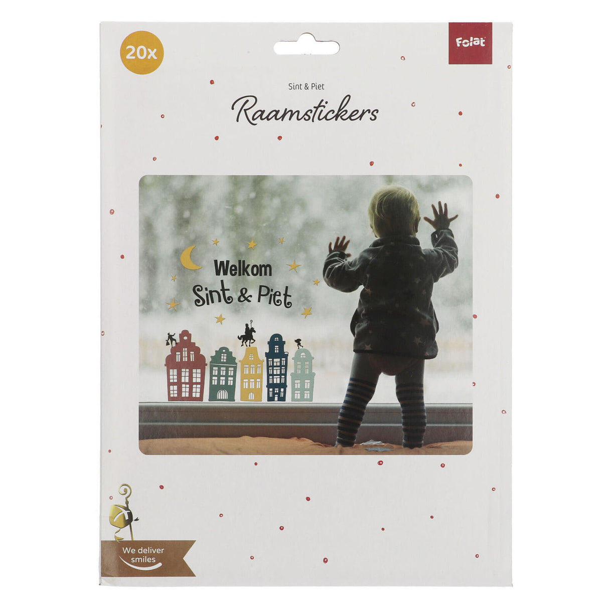 Folat BV window stickers Welcome Sint Piet