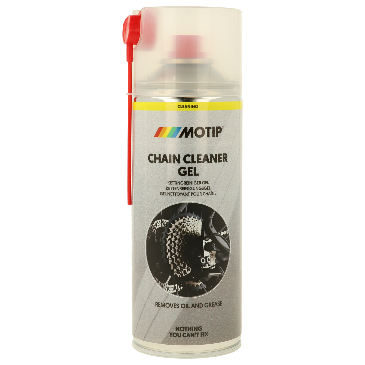 Gel de limpiador de cadena de motip 400ml