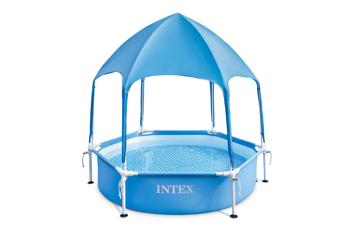 Intex Canopy Manner Frame Schwammbad Pool 183 x 38 cm