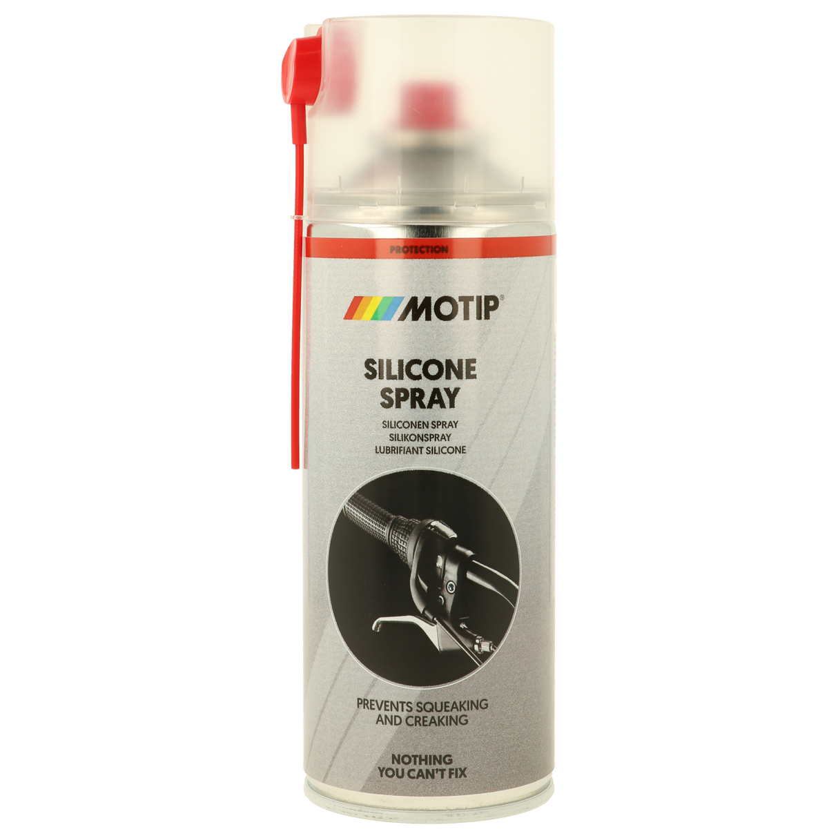 Spray de silicona motiv ciclismo rociado