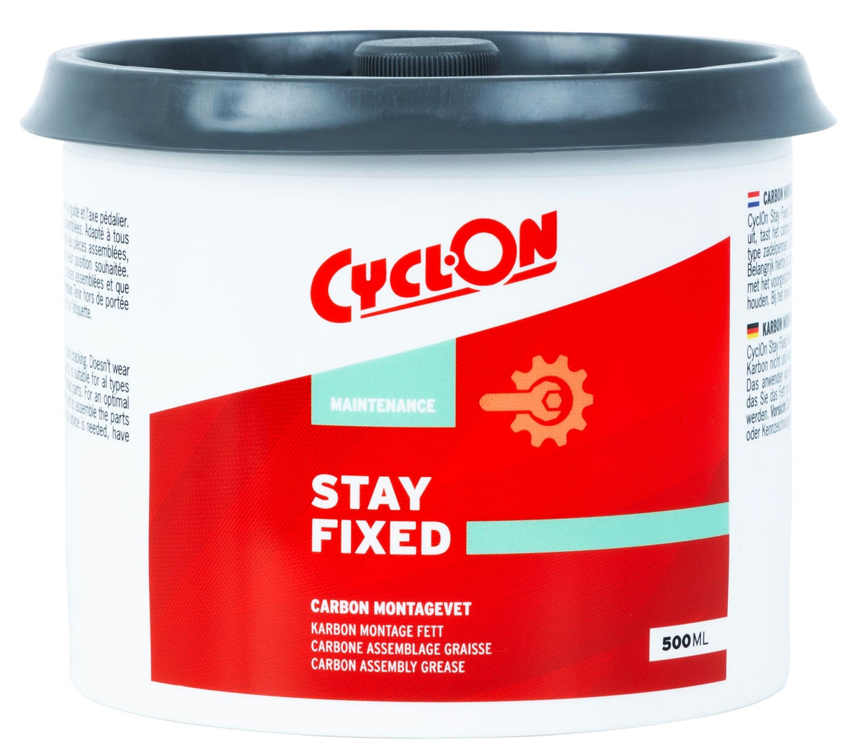 Cyclon Pot Assembly Paste Carbon 500 ml