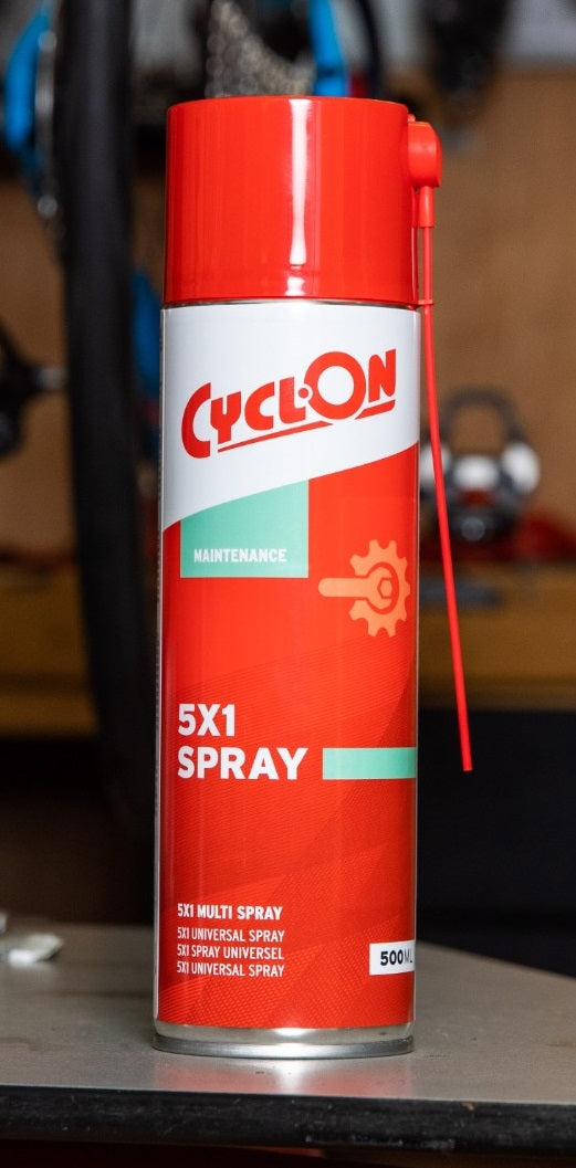 Cyclon P.T.F.E. Multi -smörjmedel 5x1 i sprayburk 500 ml