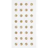 Creativ Company Strasstones Gold, 32st.