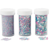 Mini -Steine ​​aus Glas, 3x45 Gramm
