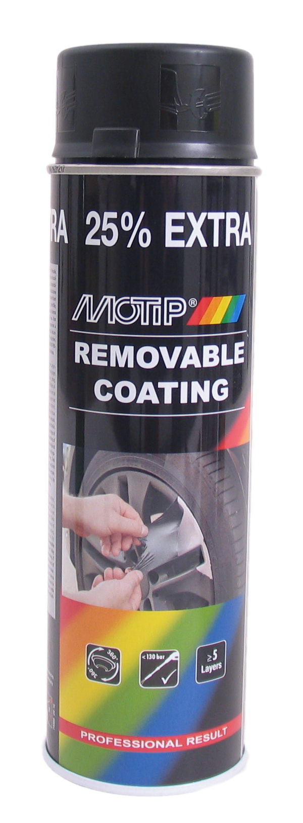 Sprayplast matt black (spray can of 500 ml)