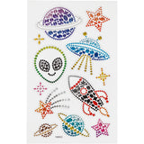 Creativ Company Diamant Stickers Space, 1 sheet