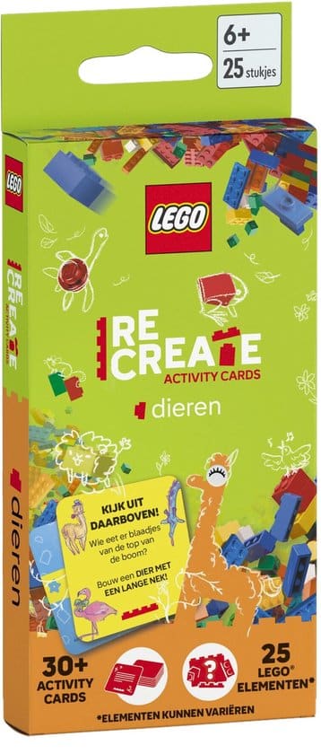 Lego Recreate Activities Cards Animals