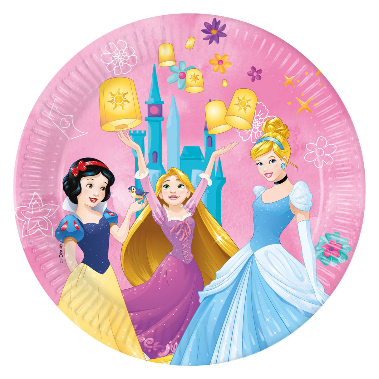 Pabeiersplacke fc Disney Prinzessin liewen Är Geschicht, 8ST.